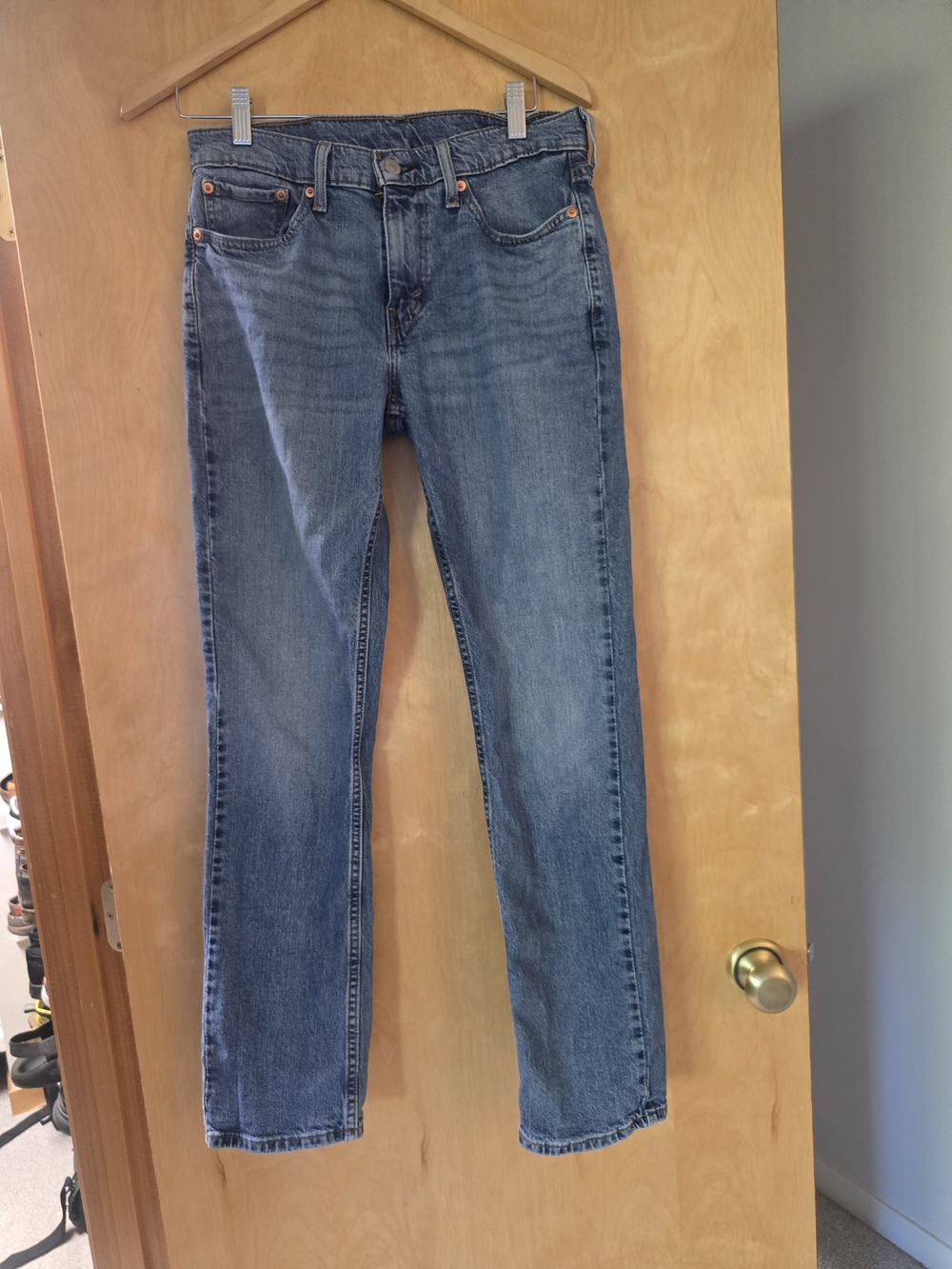 Levi's 514 Medium Blue Denim Jeans 30W X 32L